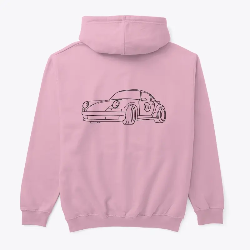 911 Racer Outline